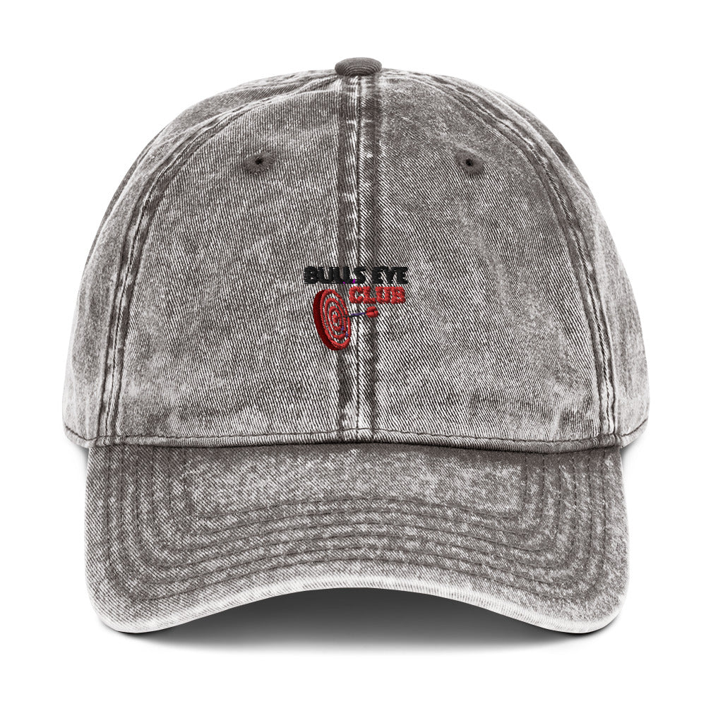 BULLS EYE CLUB - Vintage Cotton Twill Cap