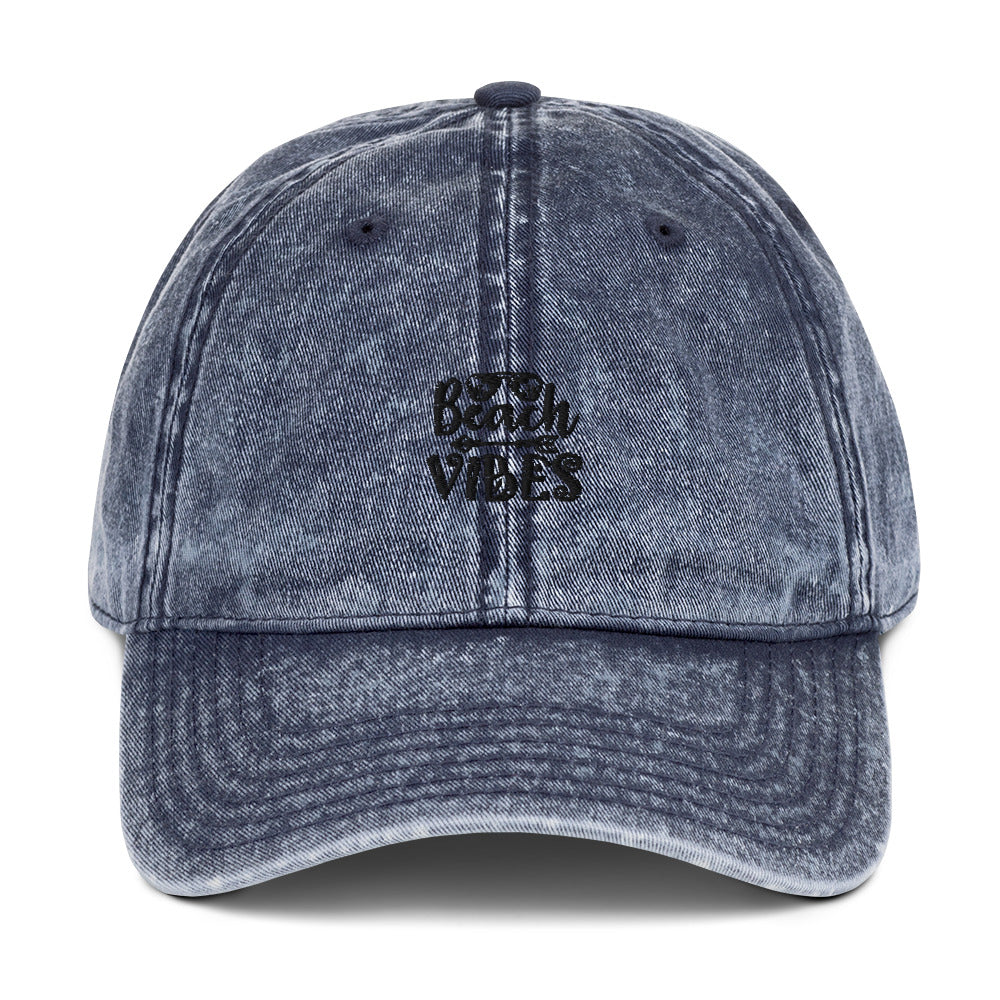 Beach Vibes- Vintage cotton Twill Cap