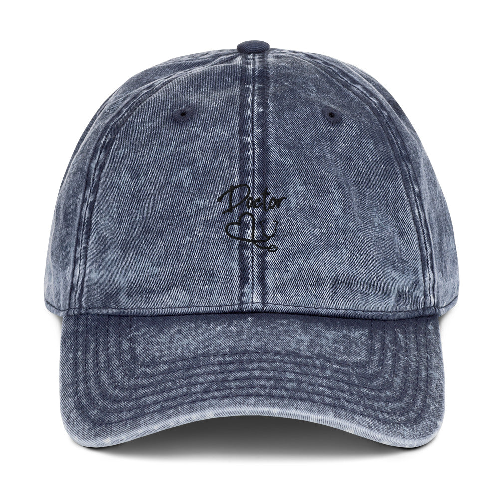 DOCTOR- Vintage cotton Twill Cap