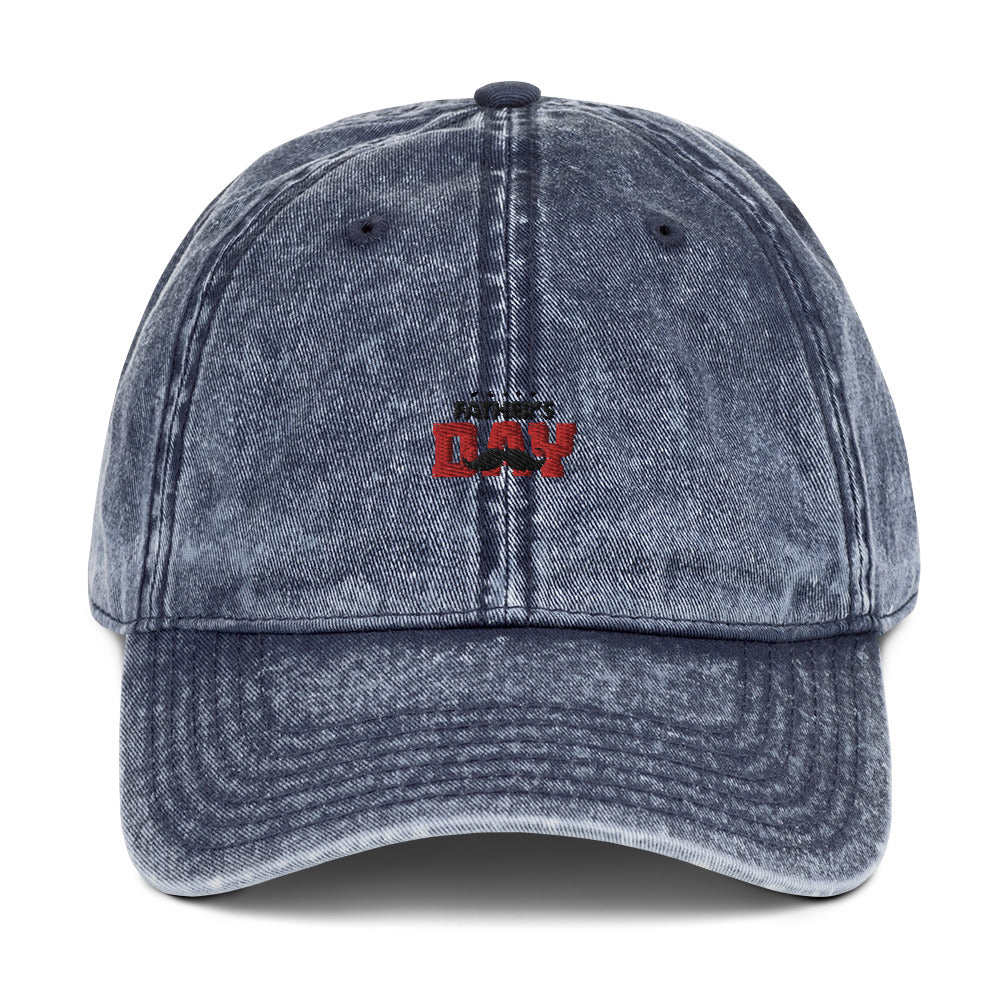 HAPPY FATHER'S DAY - Vintage cotton Twill Cap