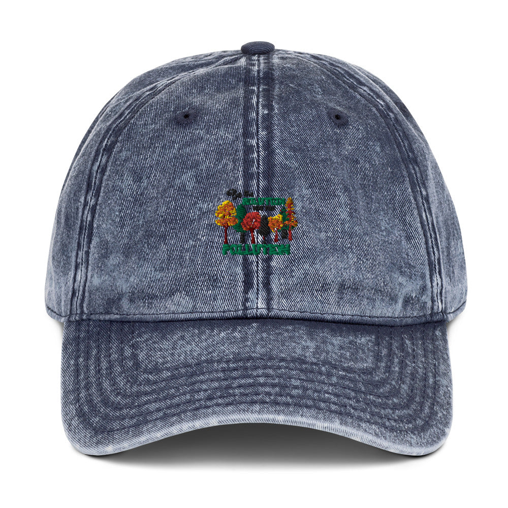 BE THE SOLUTION - Vintage cotton Twill Cap