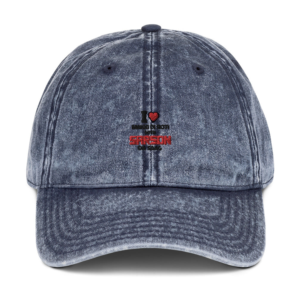 I LOVE MAKKI DI ROTI - Vintage Cotton Twill Cap