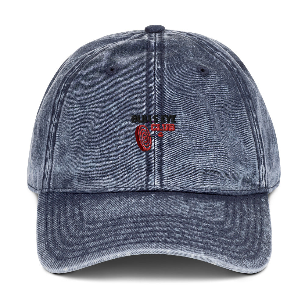 BULLS EYE CLUB - Vintage Cotton Twill Cap