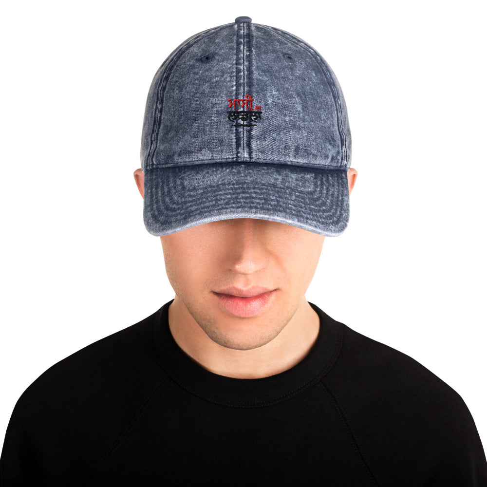 MASSI DA LAADLA - Vintage Cotton Twill Cap