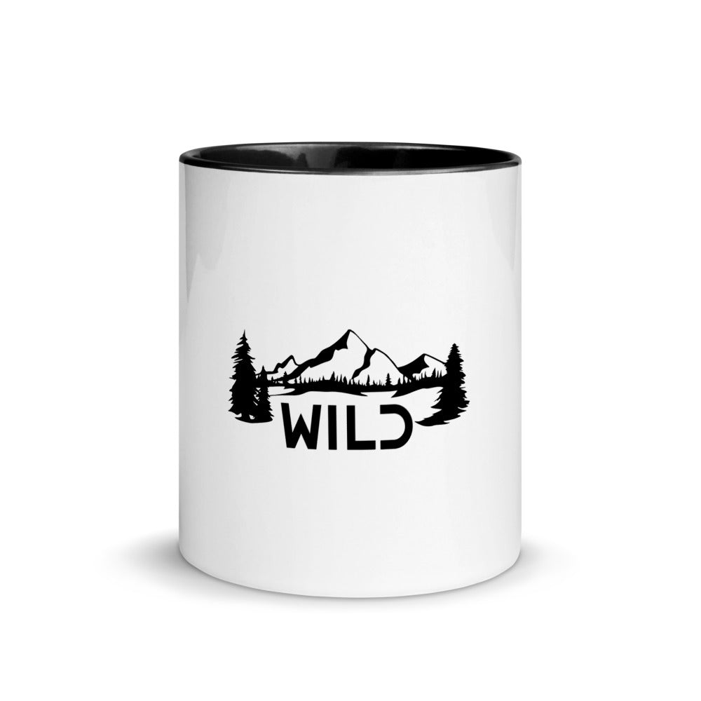 WILD- Mug with Color Inside