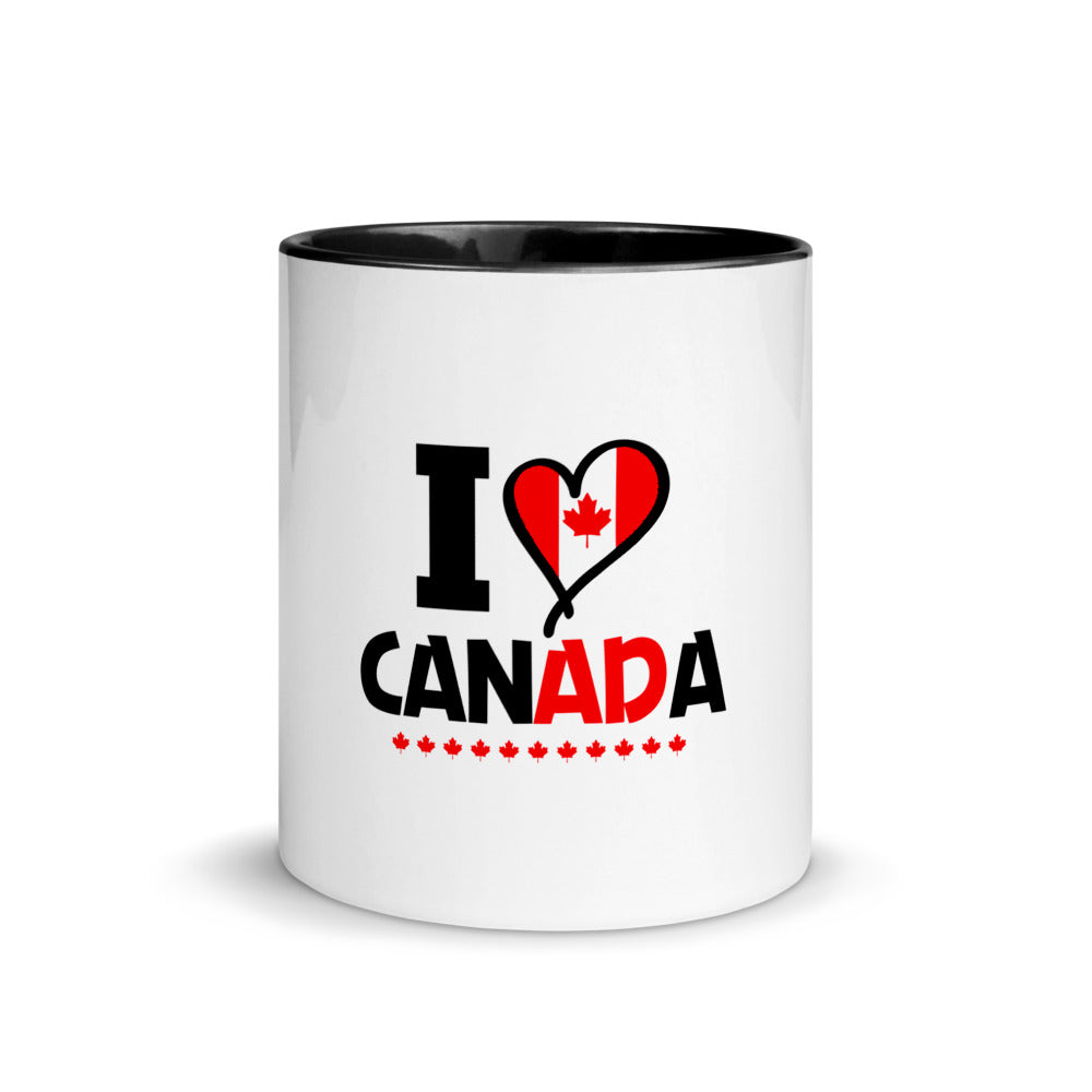 I LOVE CANADA - Mug with Color Inside