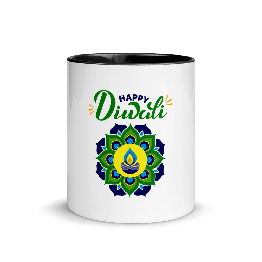 HAPPY DIWALI - Mug with Color Inside