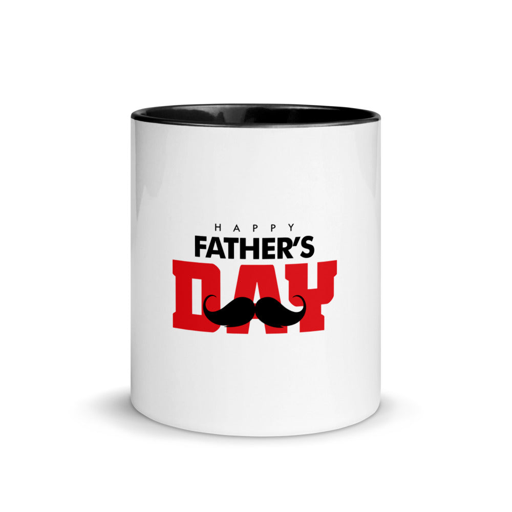 HAPPY FATHER'S DAY - Mug with Color Inside