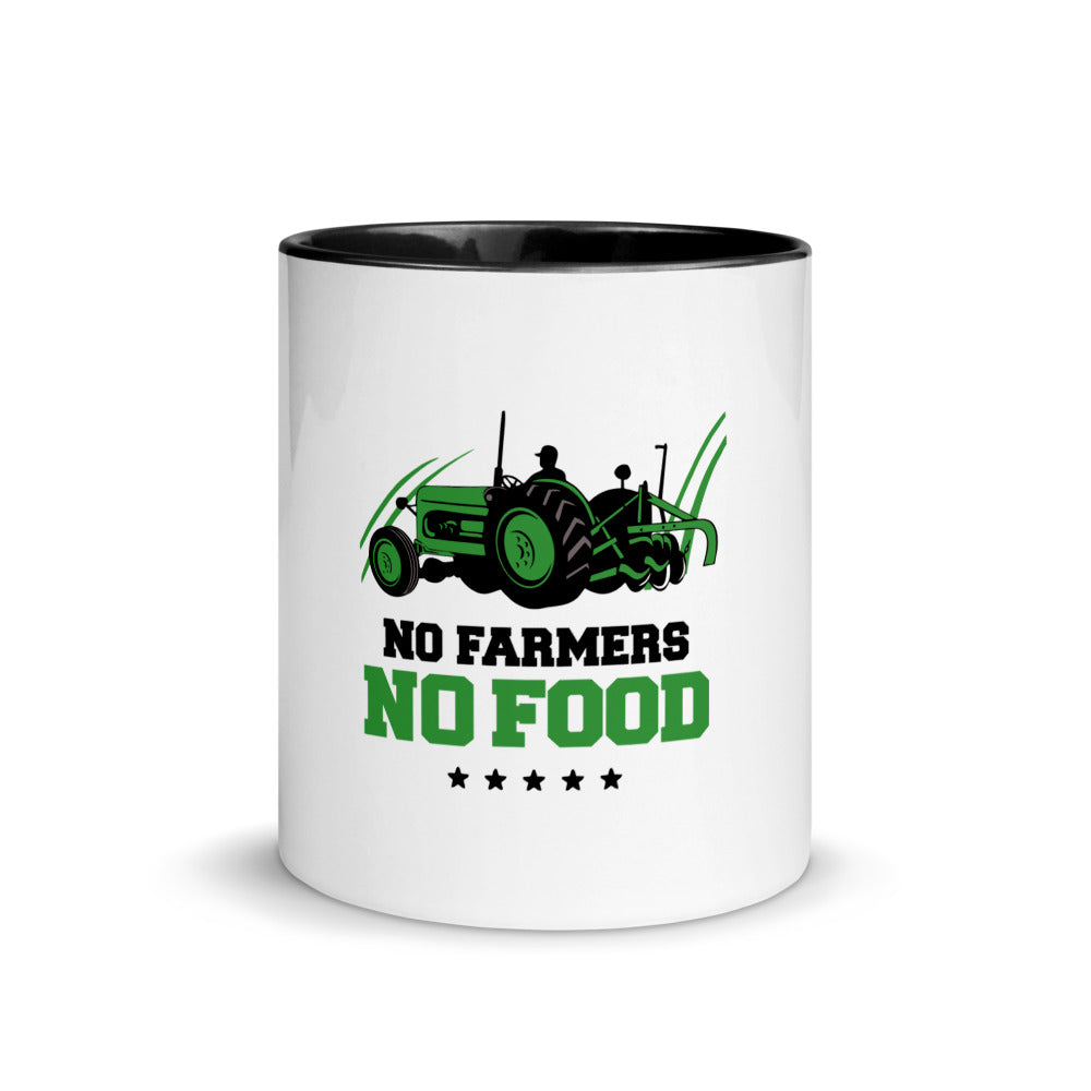 NO FARMERS NO FOOD - Mug with Color Inside