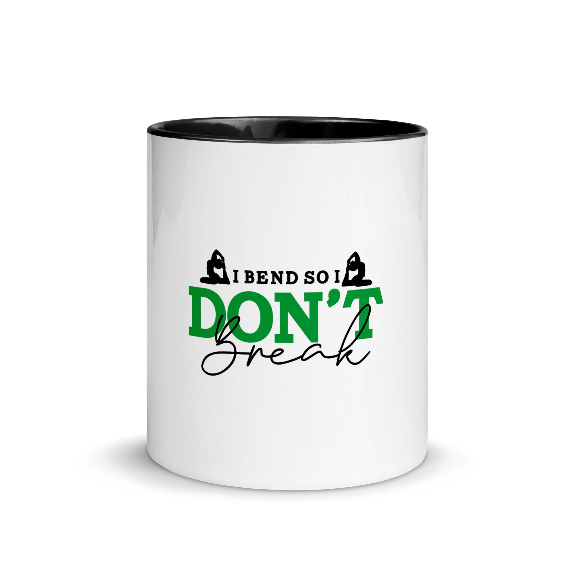 I BEND SO I DON'T BREAK - Mug with Color Inside