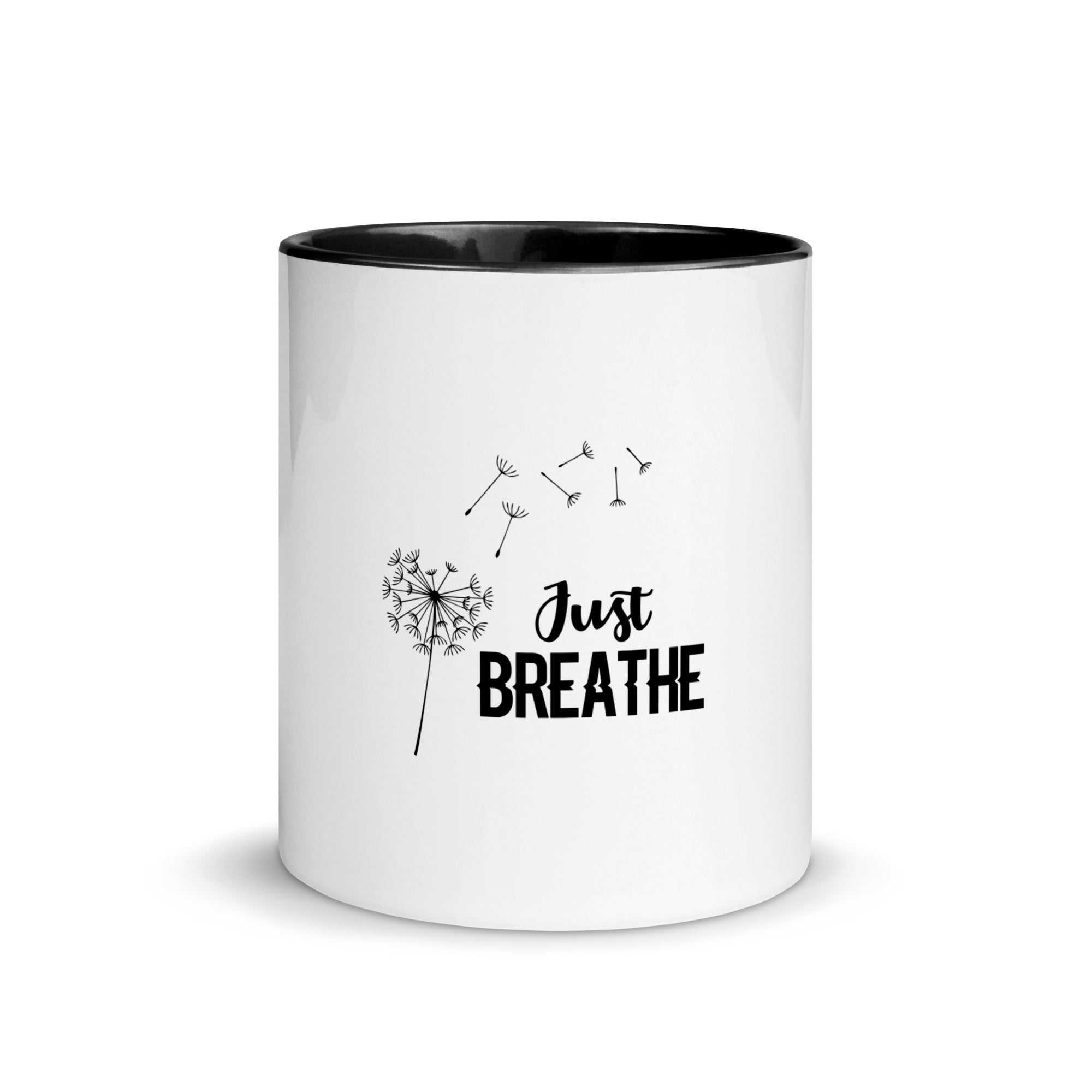 JUST BREATHE - Mug with Color Inside