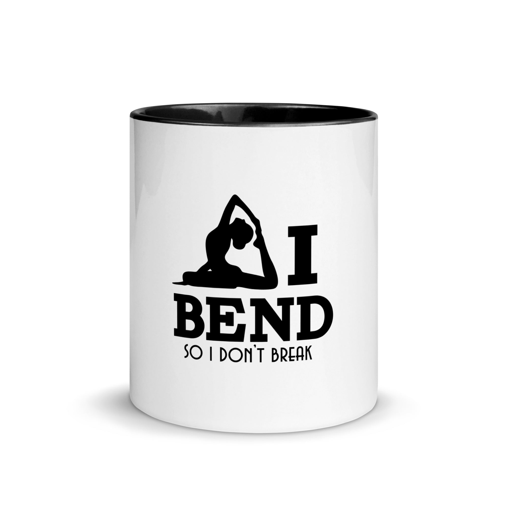 I BEND SO I DON'T BREAK - Mug with Color Inside