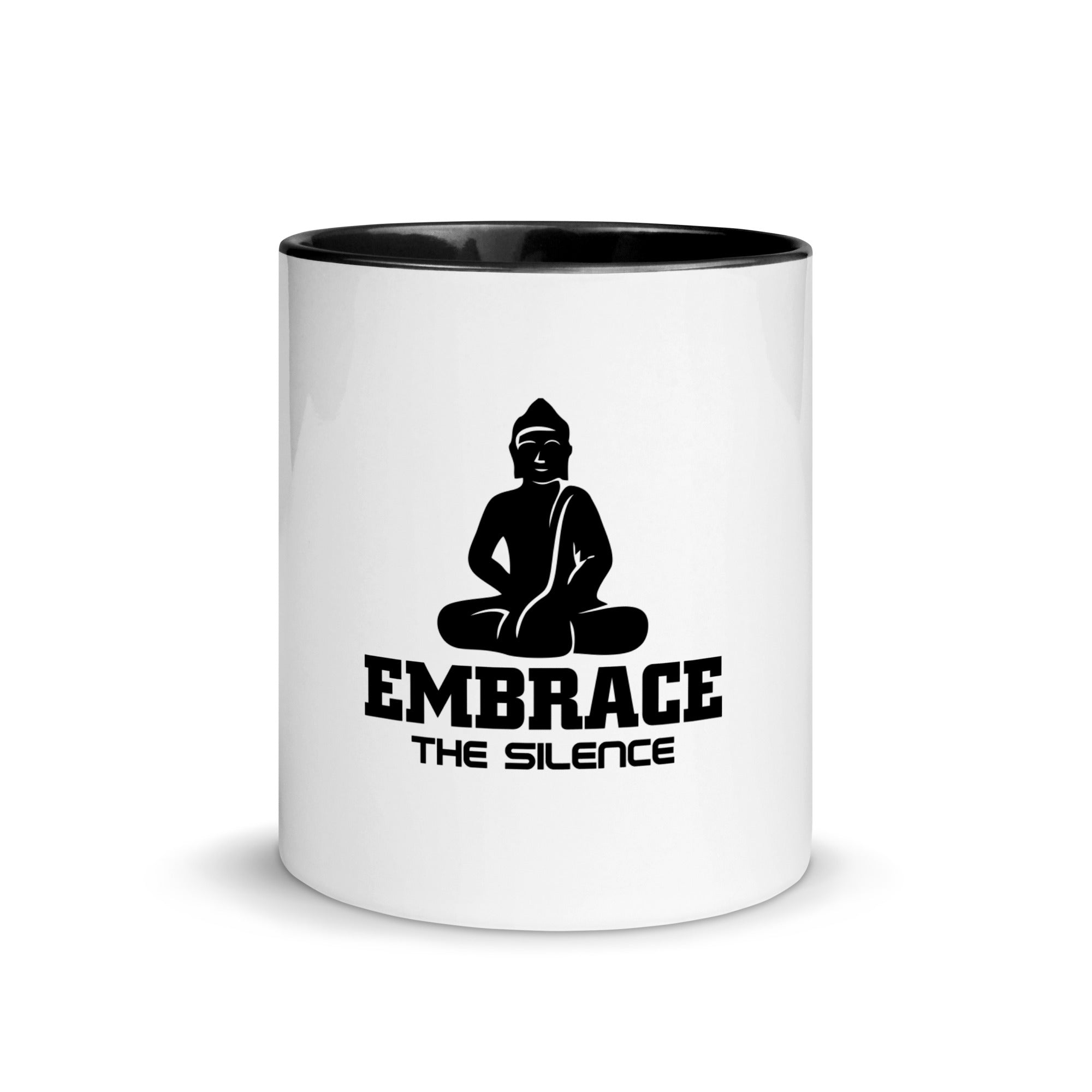 EMBRACE THE SILENCE - Mug with Color Inside