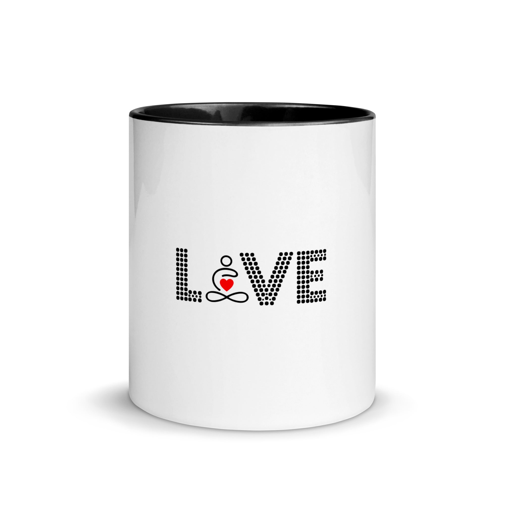 LOVE YOGA - Mug with Color Inside