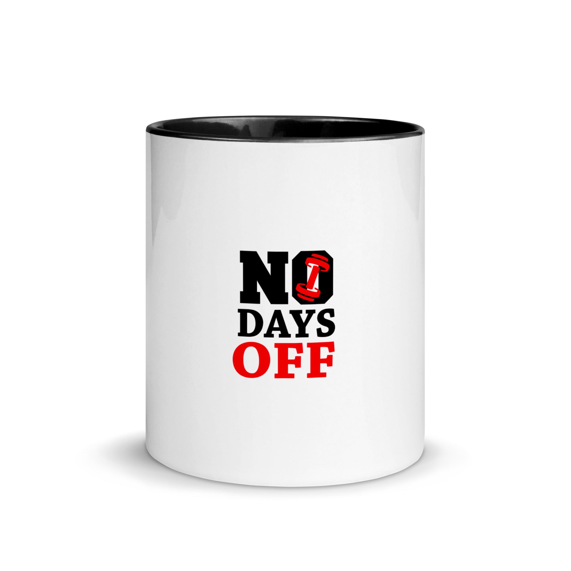 NO DAYS OFF - Mug with Color Inside