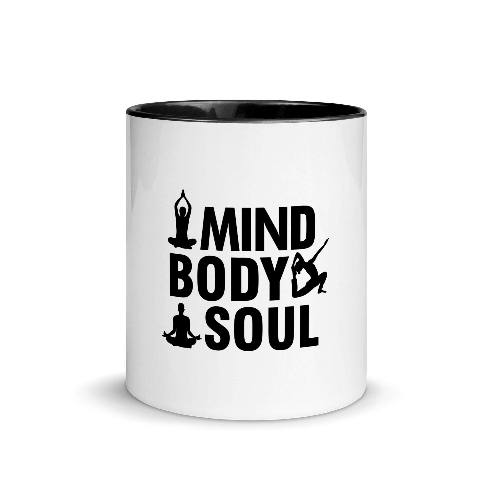 MIND BODY SOUL - Mug with Color Inside