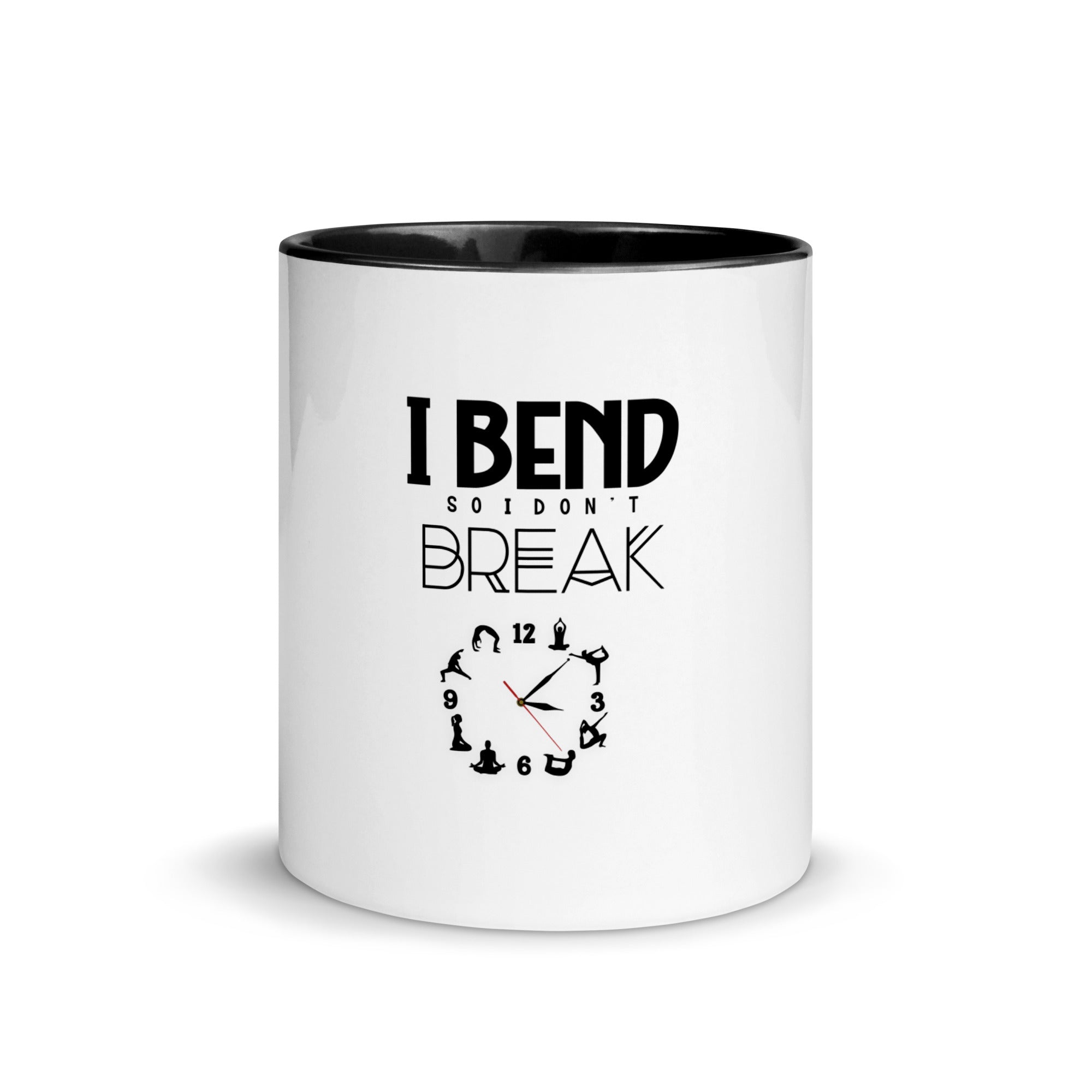 I BEND SO I DON'T BREAK - Mug with Color Inside