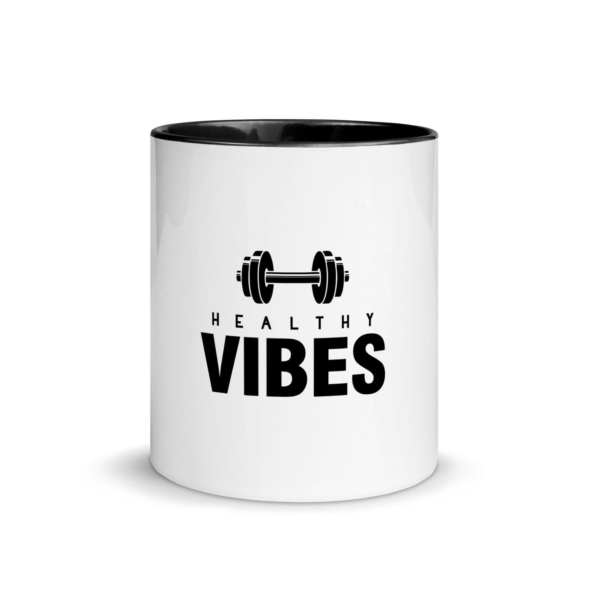 HEALTHY VIBES - Mug with Color Inside