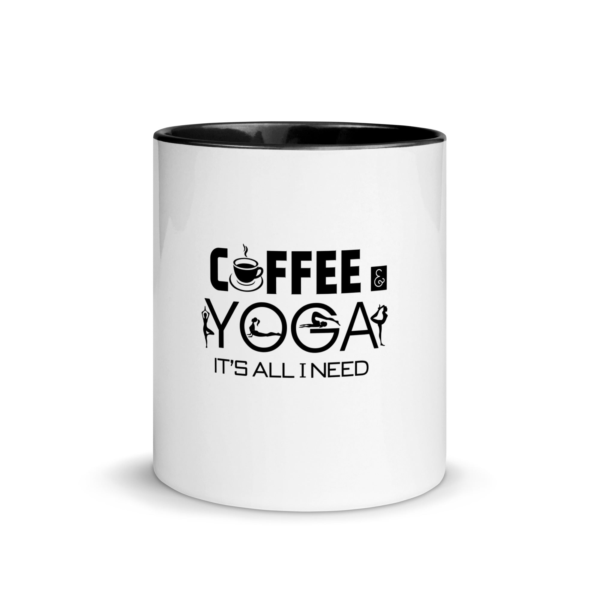 COFFEE YOGA IT'S ALL I NEED - Mug with Color Inside