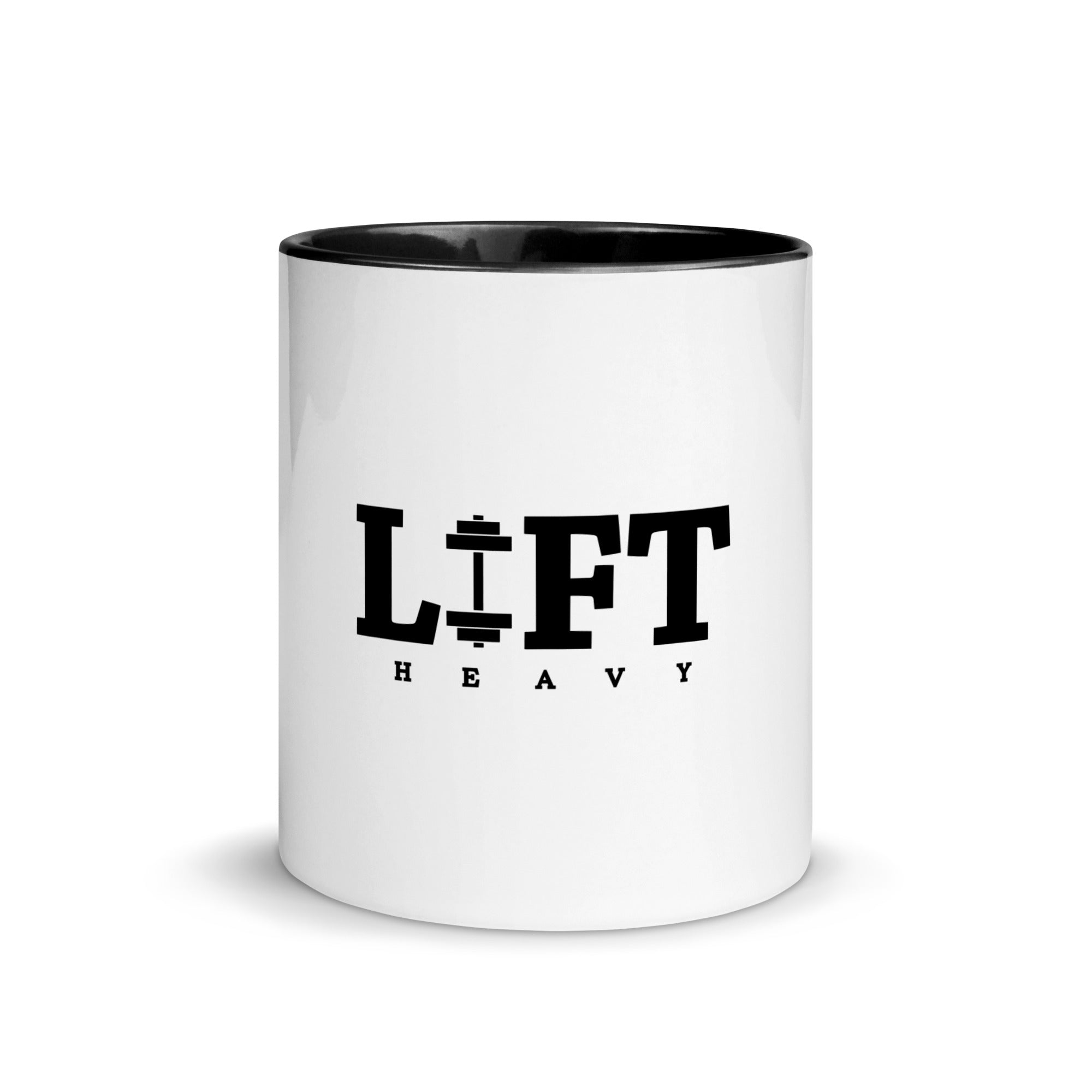 LIFT HEAVY - Mug with Color Inside