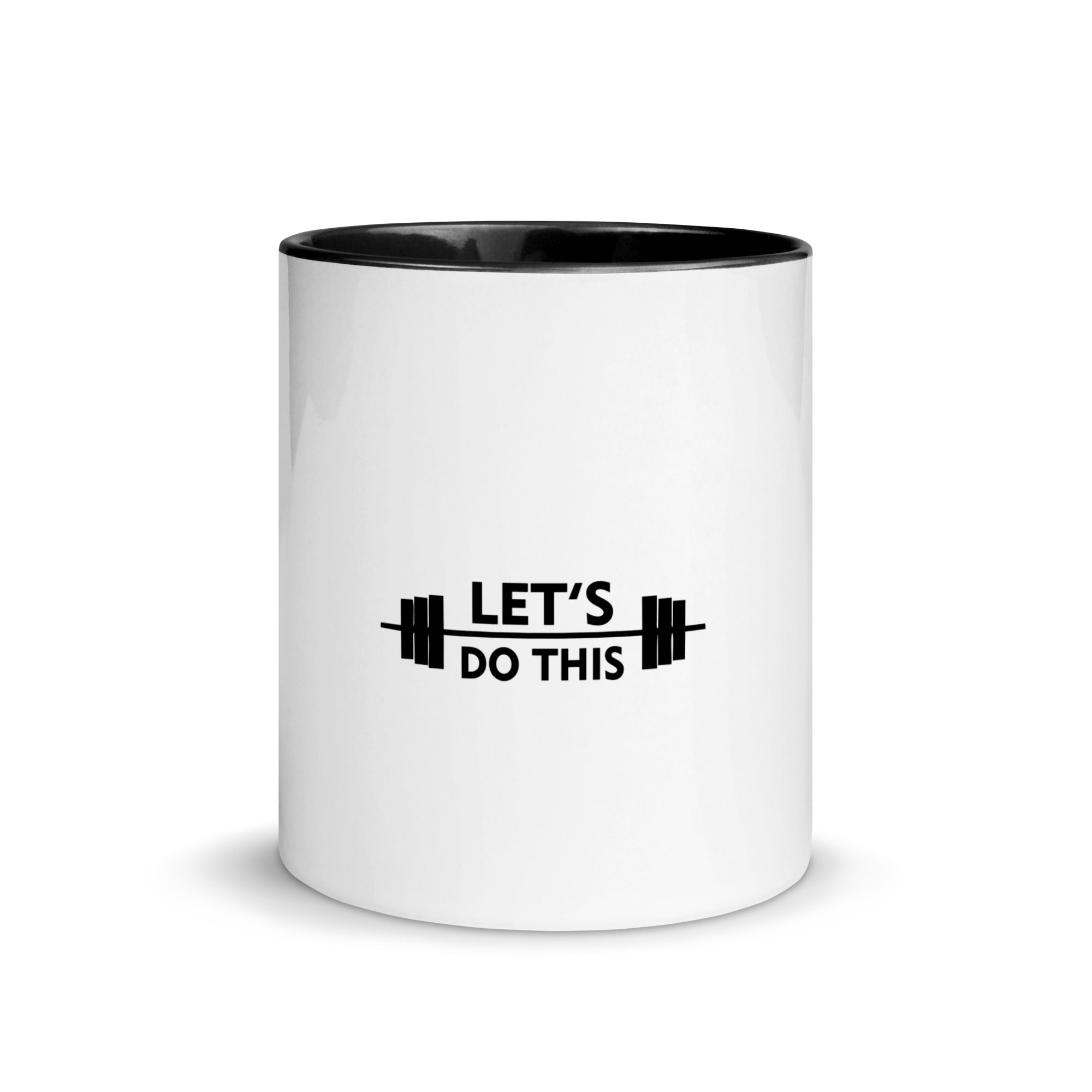 LET'S DO THIS - Mug with Color Inside