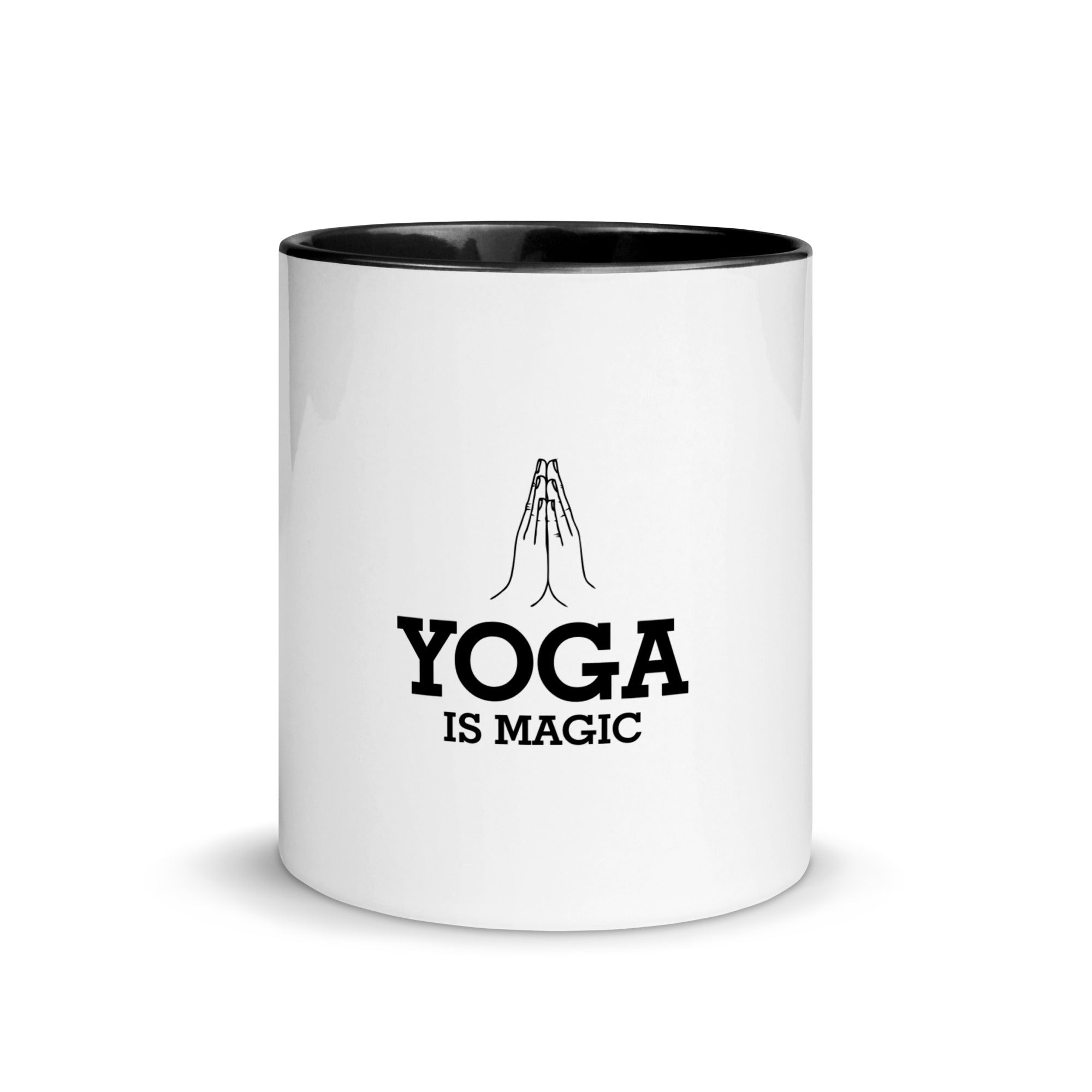 YOGA IS MAGIC - Mug with Color Inside