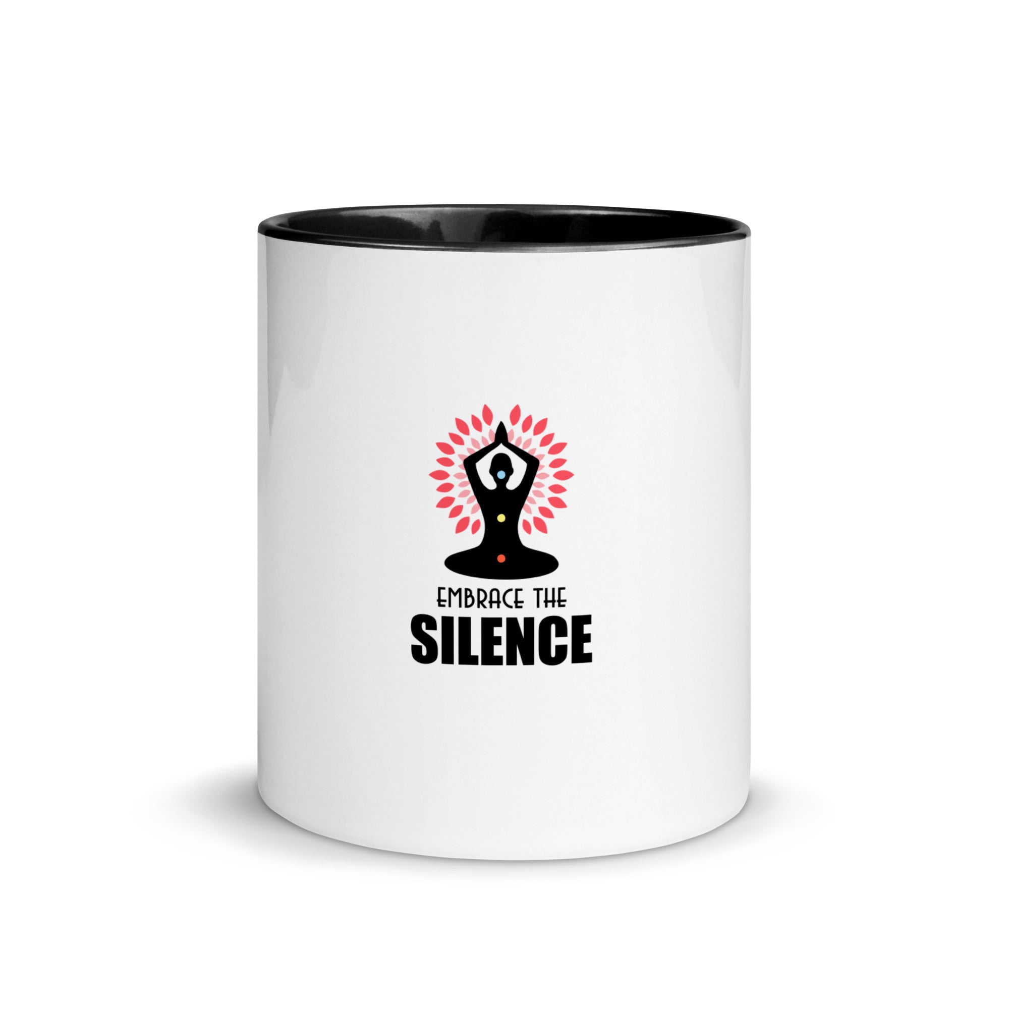 EMBRACE THE SILENCE - Mug with Color Inside