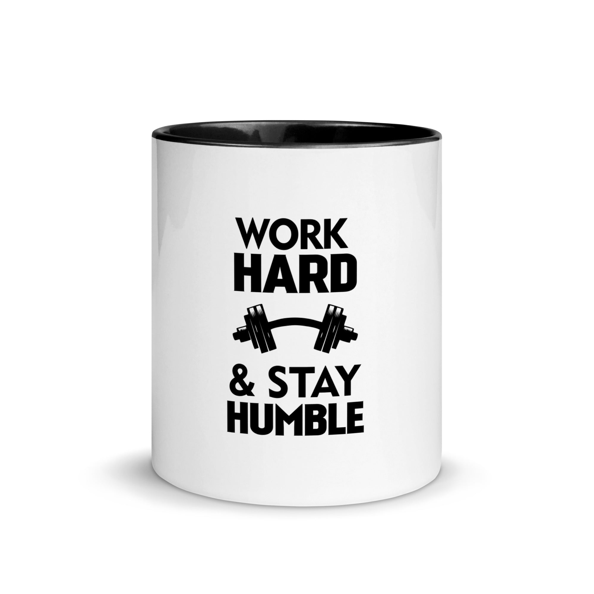 WORK HARD & STAY HUMBLE - Mug with Color Inside