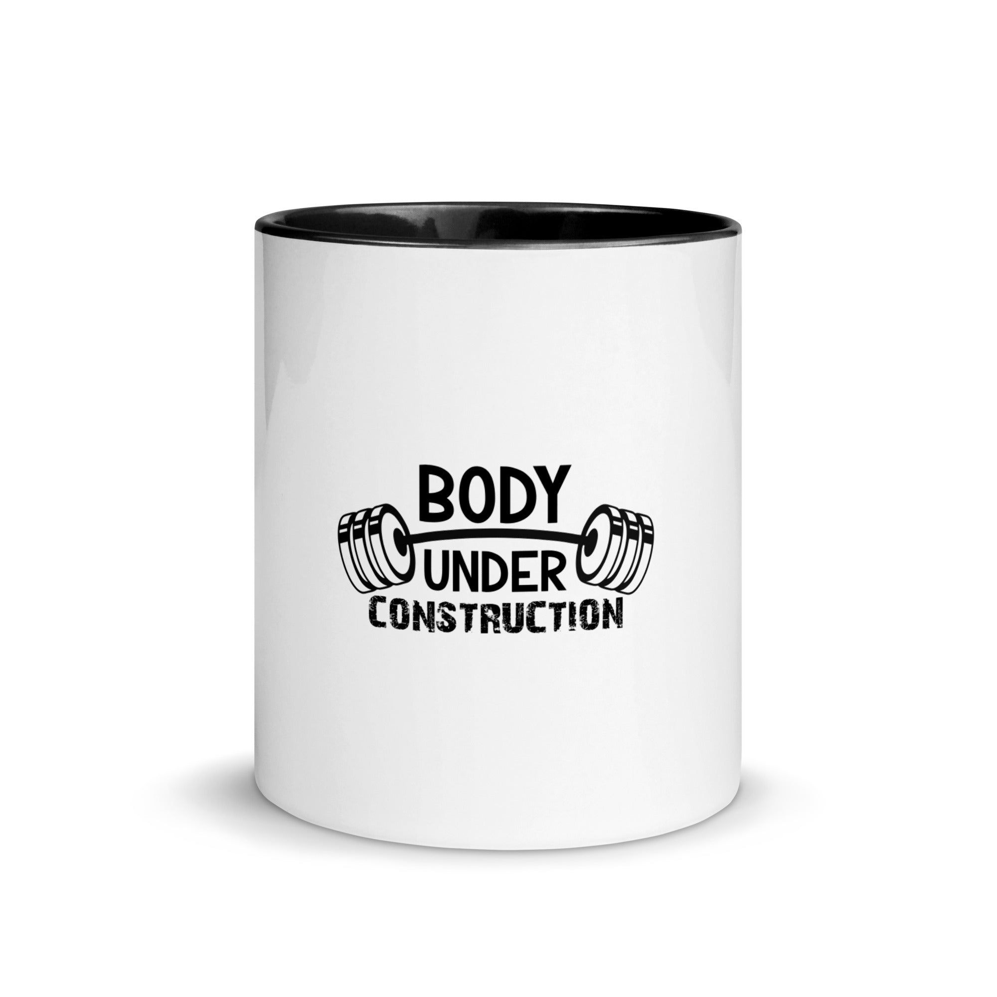 BODY UNDER CONSTRUCTION - Mug with Color Inside