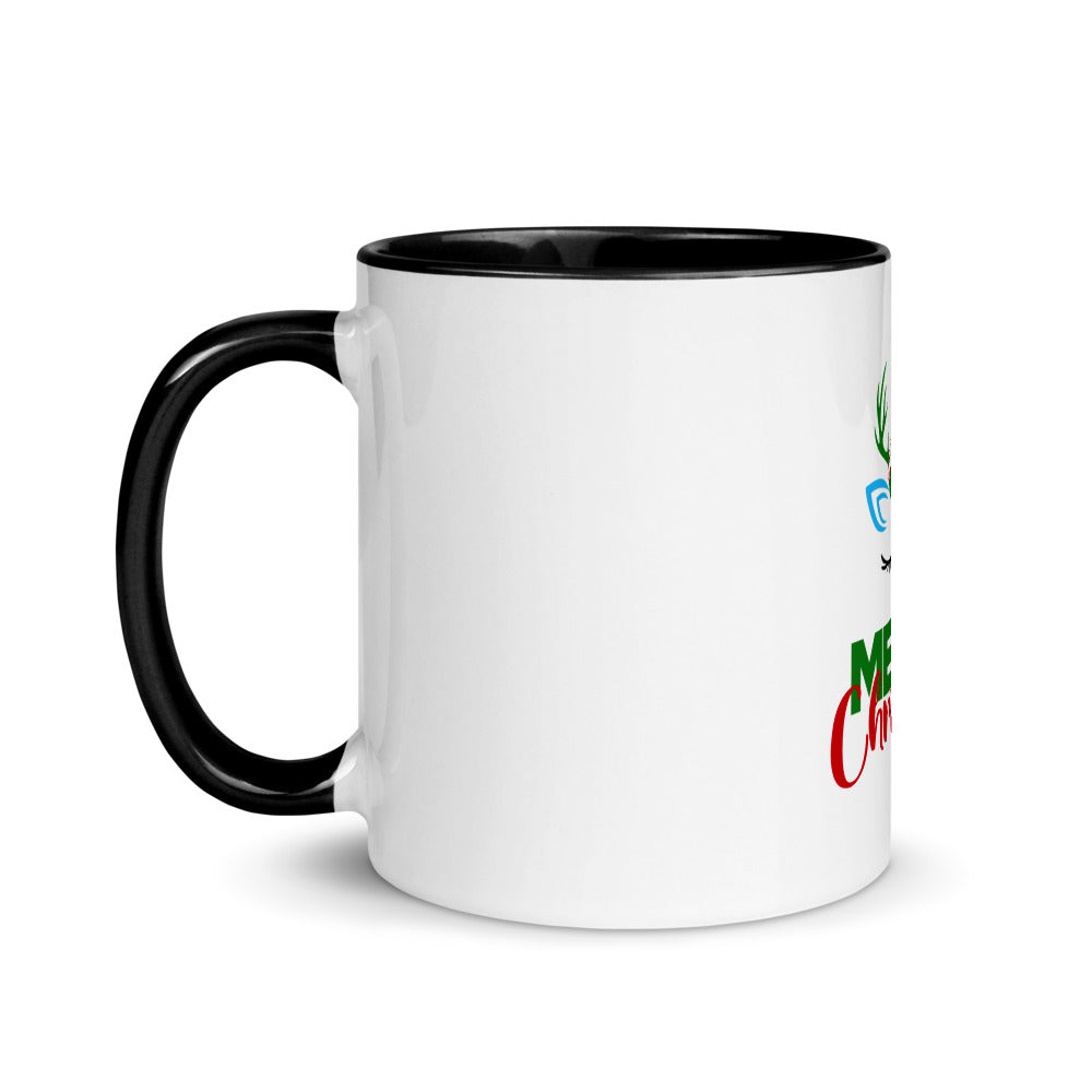 MERRY CHRISTMAS - Mug with Color Inside