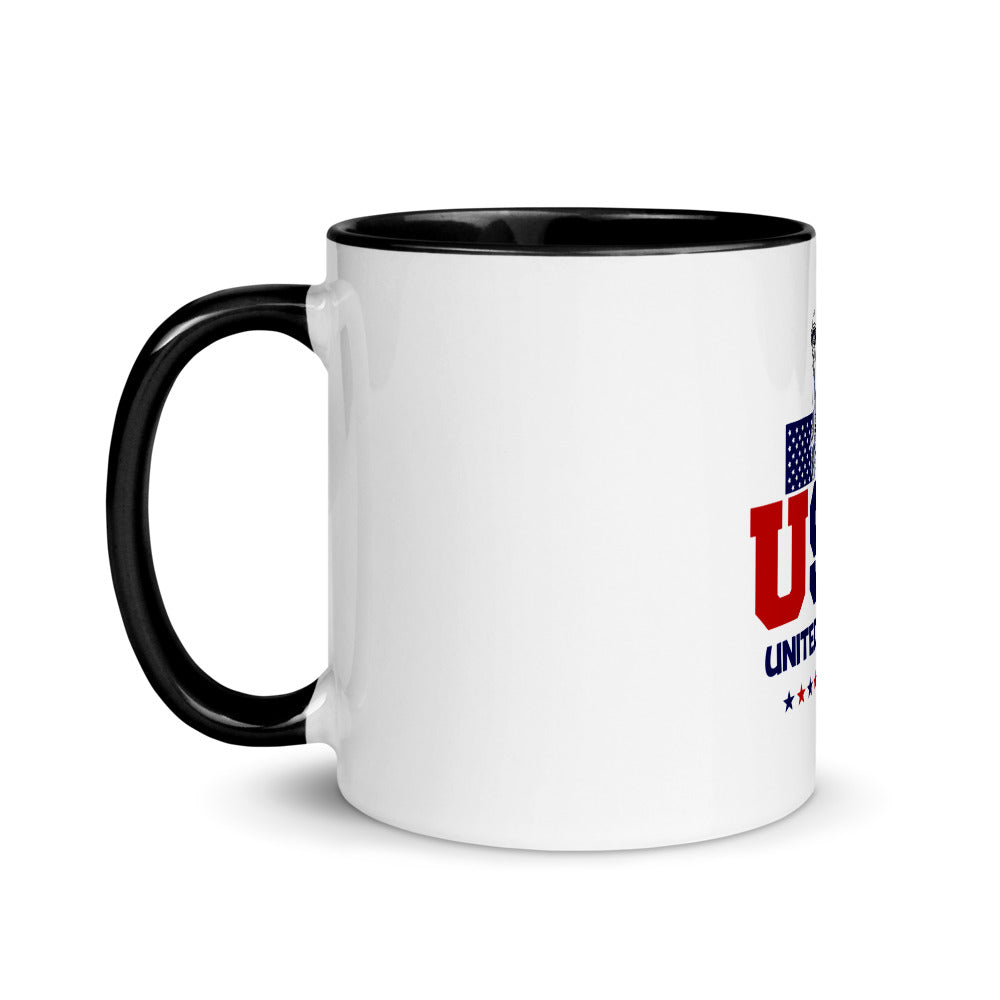 UNITED STATES OF AMERICA - Mug with Color Inside