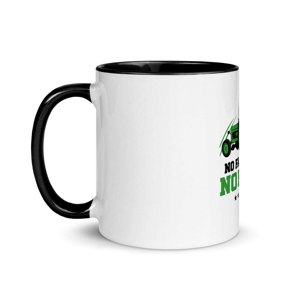 NO FARMERS NO FOOD - Mug with Color Inside
