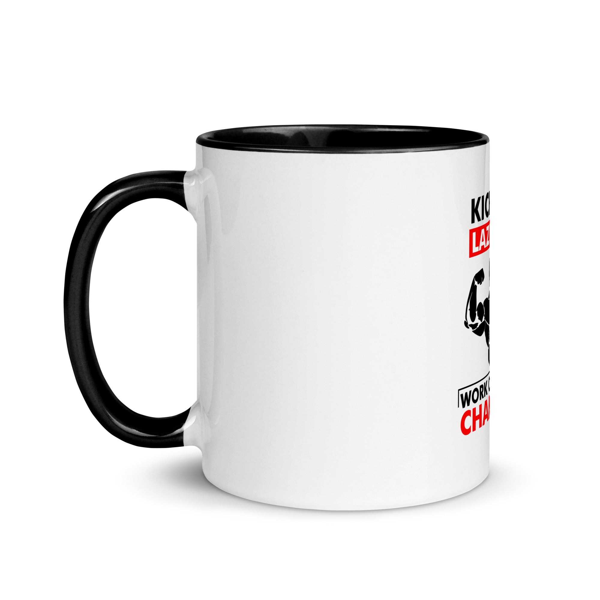 KICK OFF LAZINESS - Mug with Color Inside