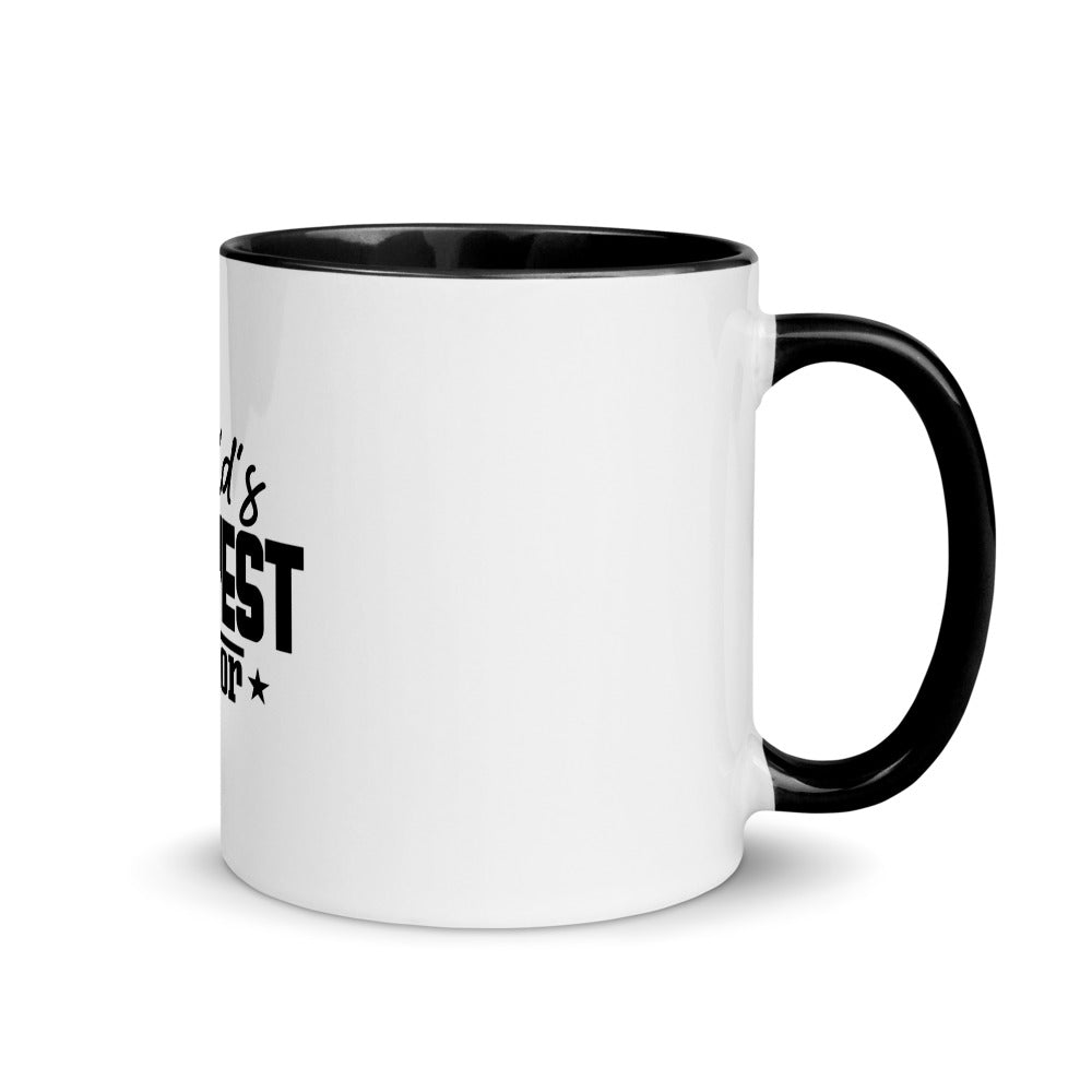World's okayest actor- Mug with Color Inside