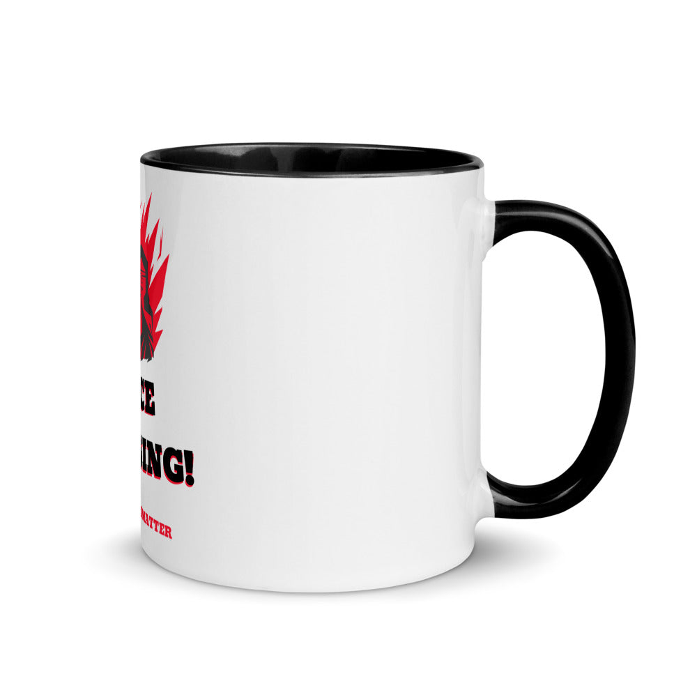 BLACK LIVES MATTER - Mug with Color Inside