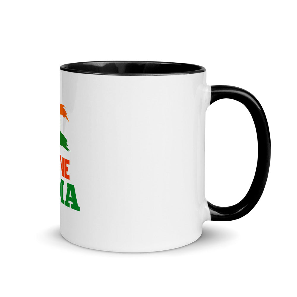 I LOVE INDIA - Mug with Color Inside