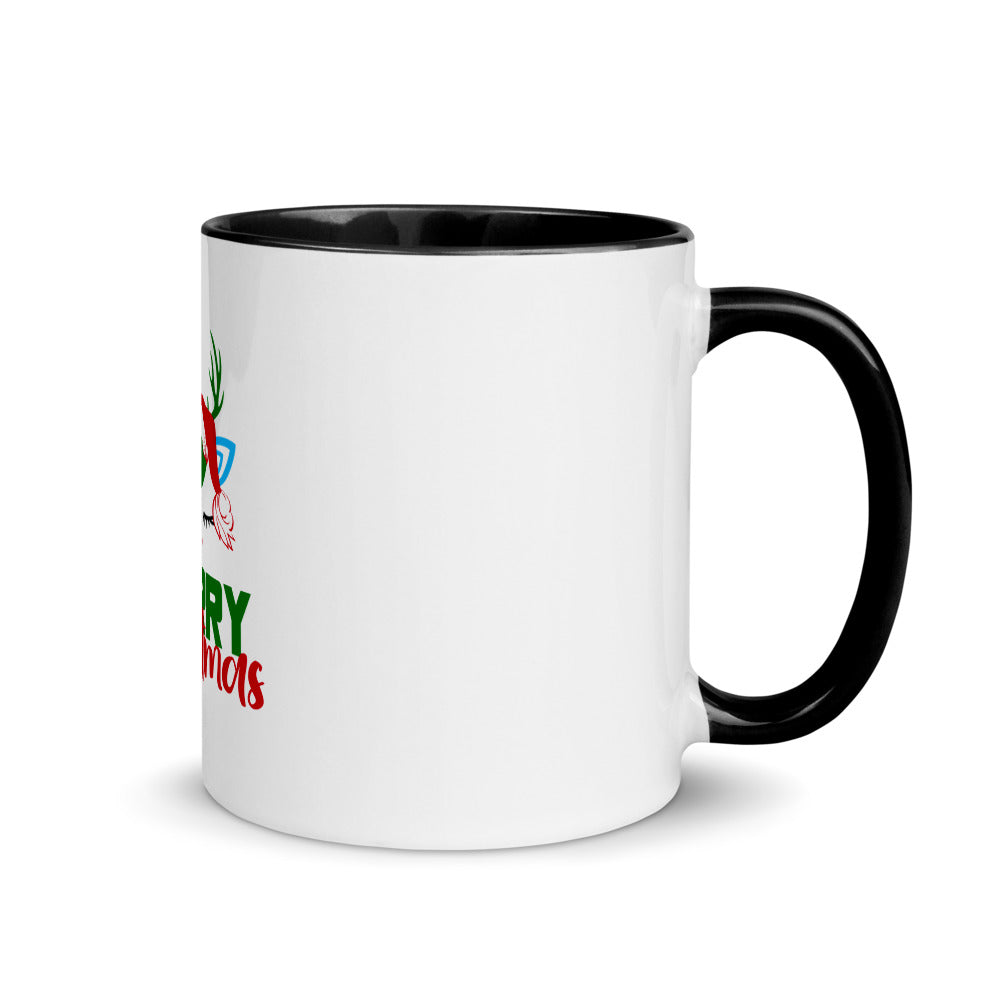MERRY CHRISTMAS - Mug with Color Inside