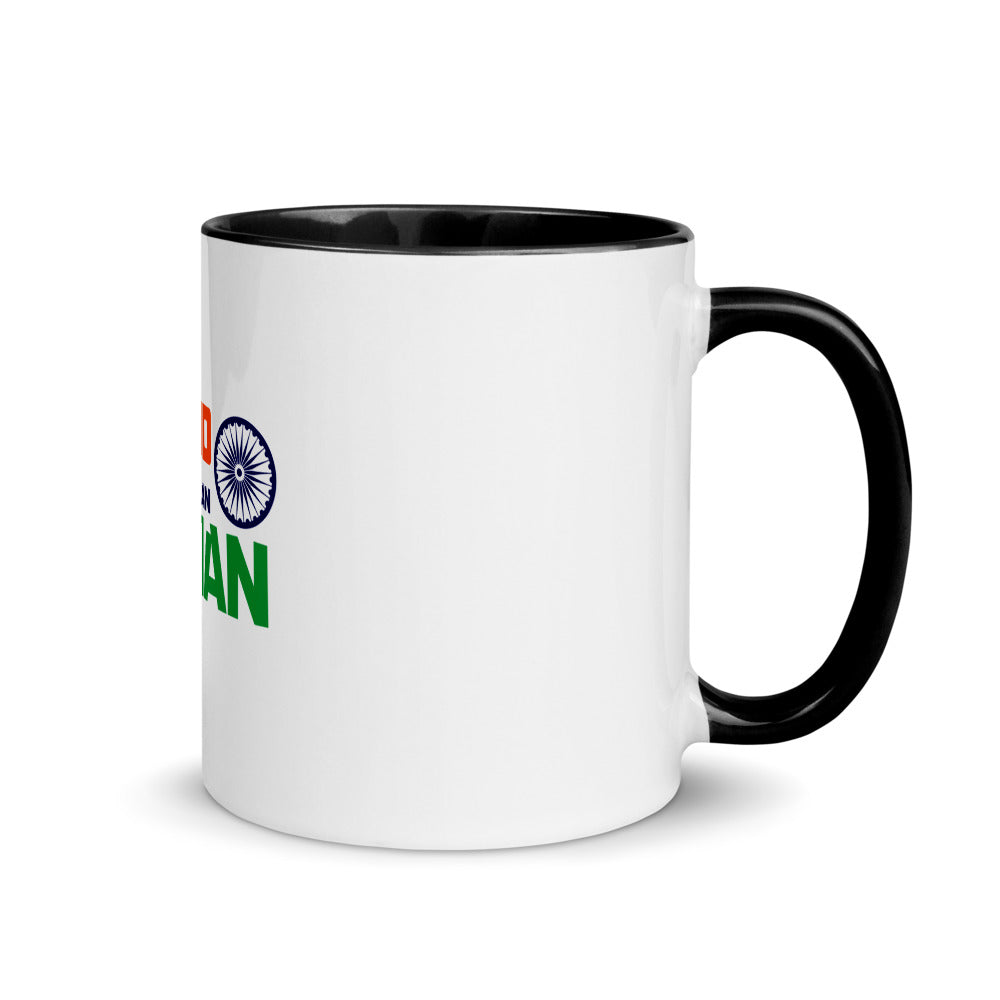 PROUD TO BE AN INDIAN - Mug with Color Inside
