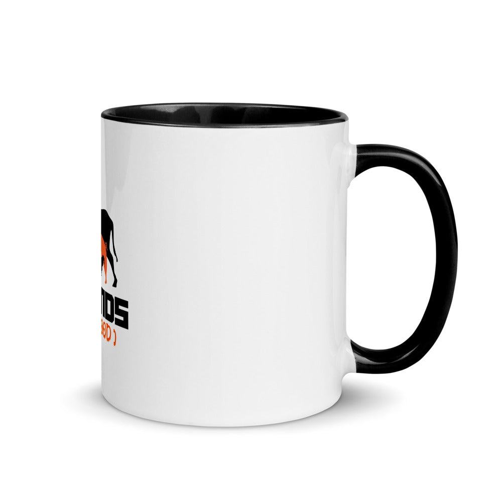 FRIENDS NOT FOOD - Mug with Color Inside
