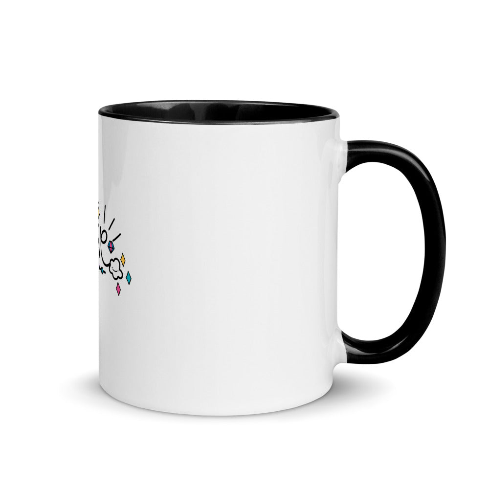 LOVE EARTH - Mug with Color Inside