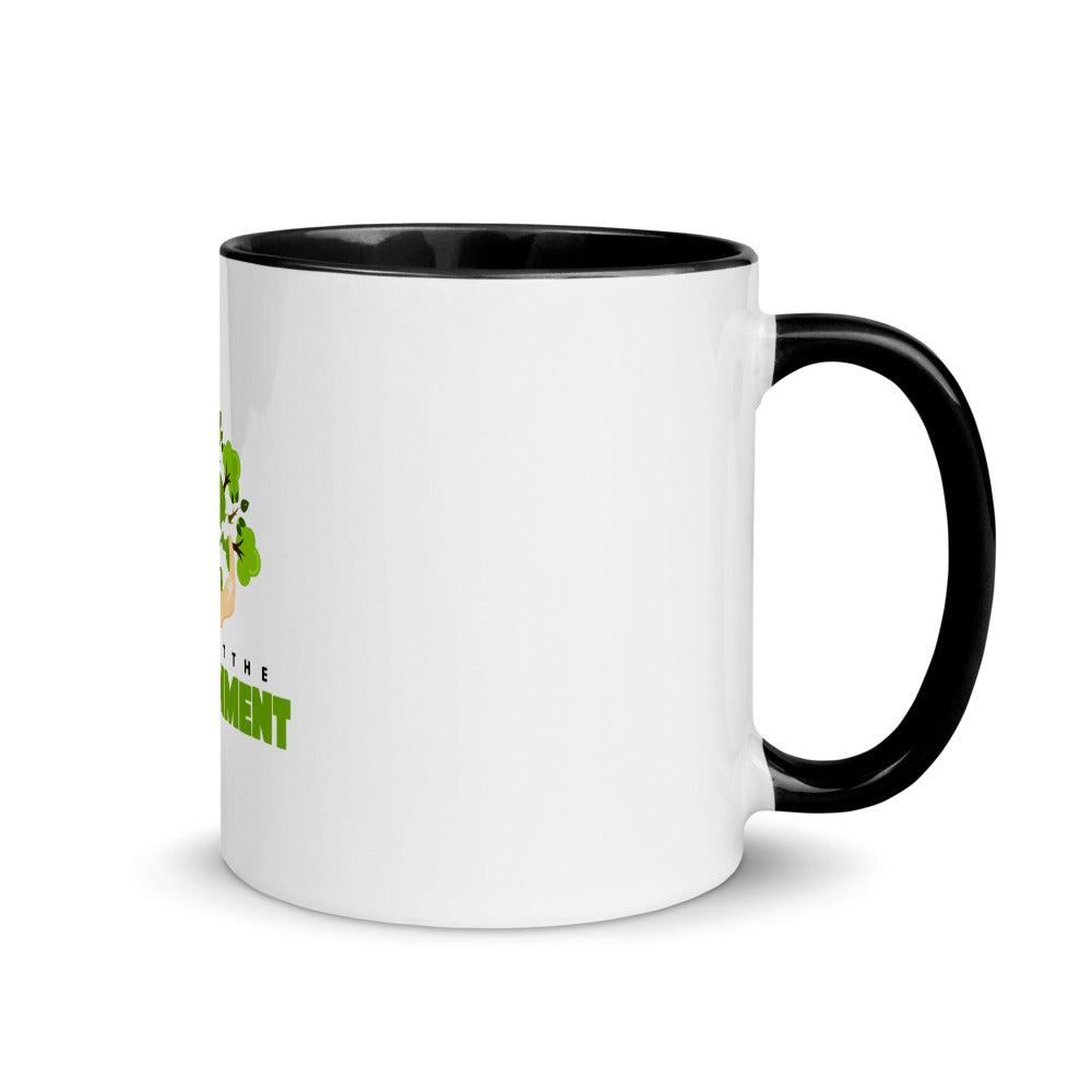 PROTECT THE ENVIRONMENT - Mug with Color Inside