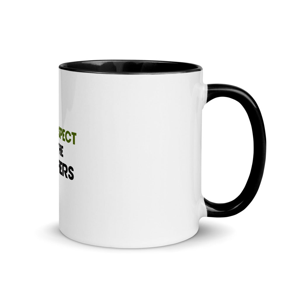 FULL RESPECT TO TEACHER - Mug with Color Inside