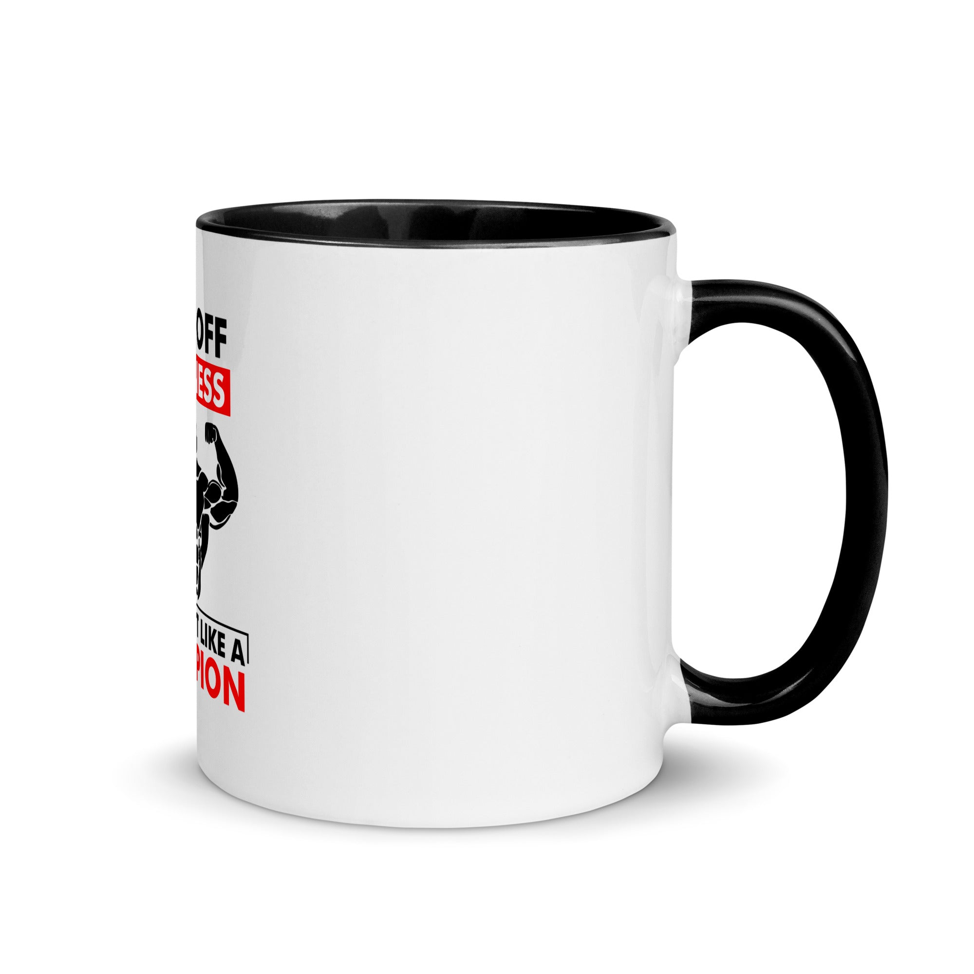 KICK OFF LAZINESS - Mug with Color Inside
