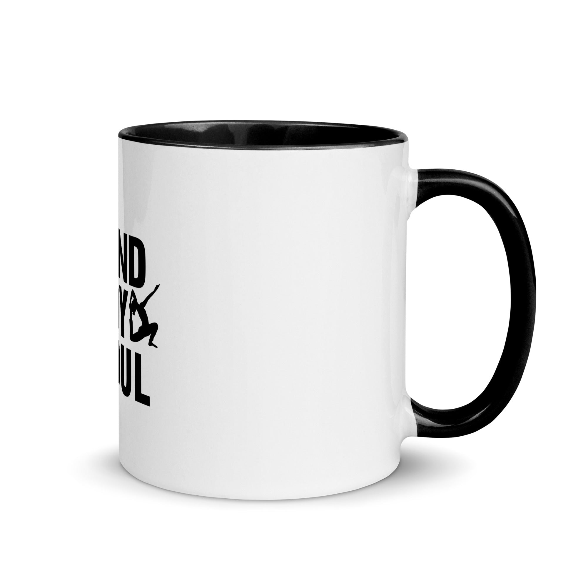 MIND BODY SOUL - Mug with Color Inside