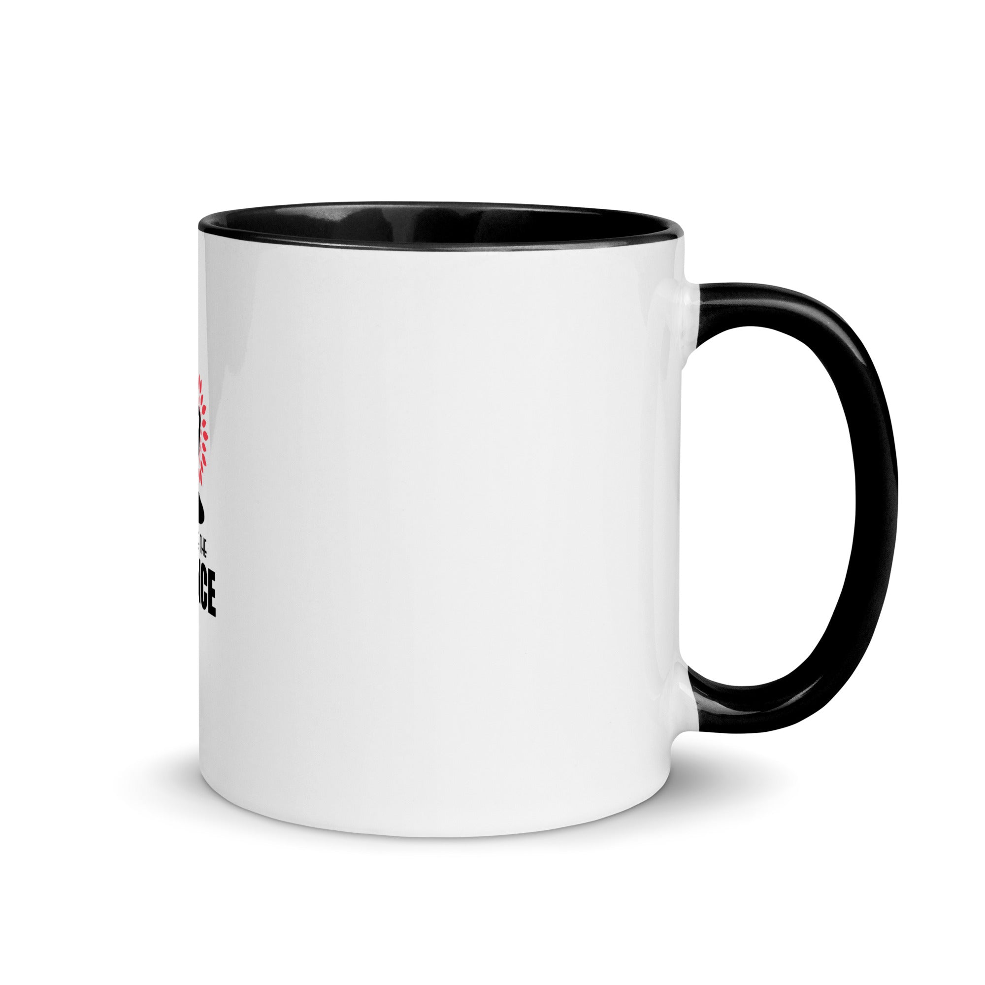 EMBRACE THE SILENCE - Mug with Color Inside