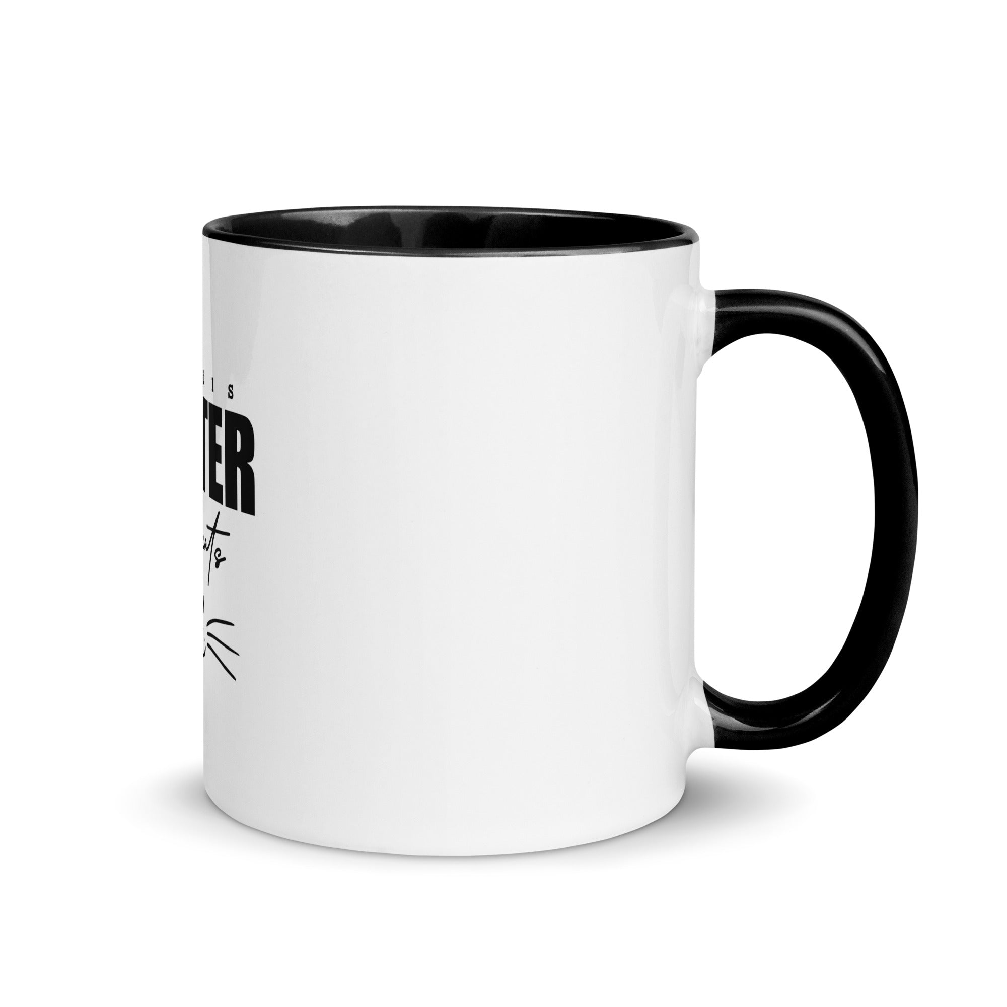LIFE IS BETTER WITH CATS - Mug with Color Inside