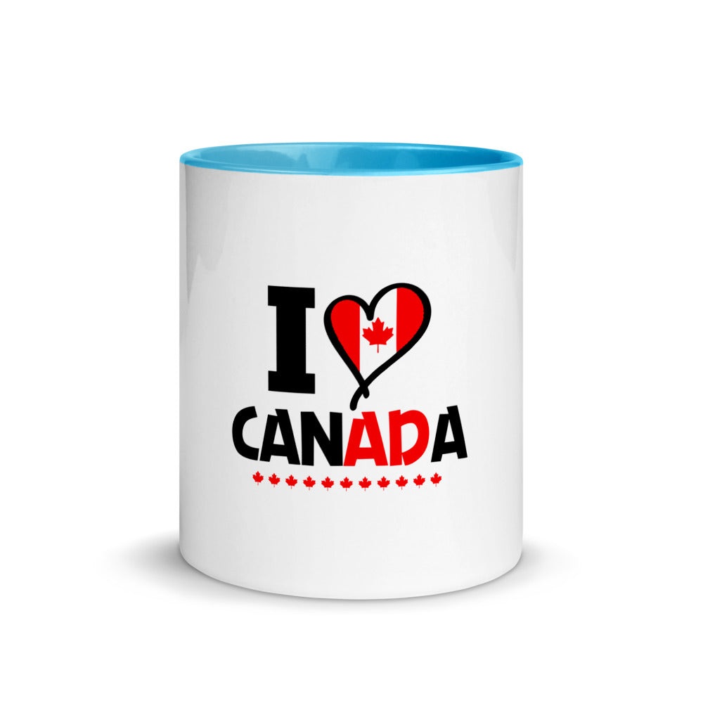I LOVE CANADA - Mug with Color Inside