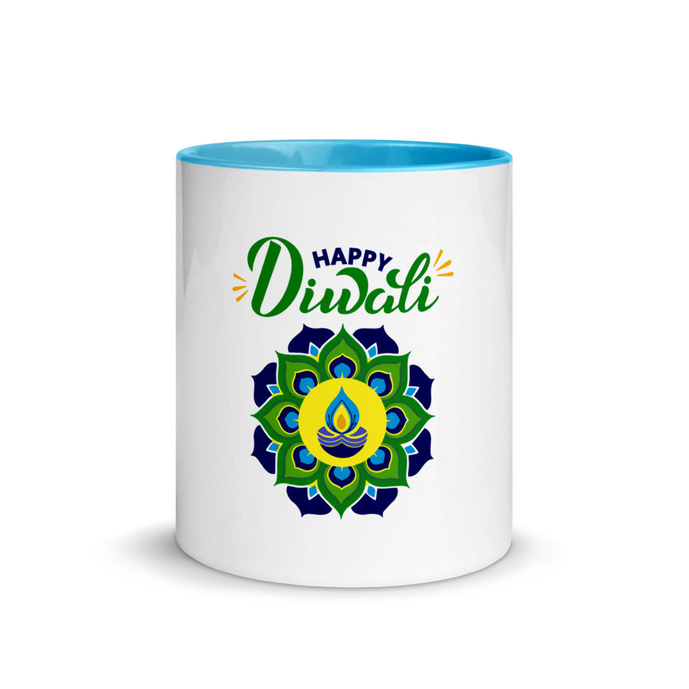 HAPPY DIWALI - Mug with Color Inside