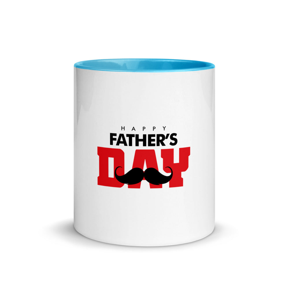 HAPPY FATHER'S DAY - Mug with Color Inside