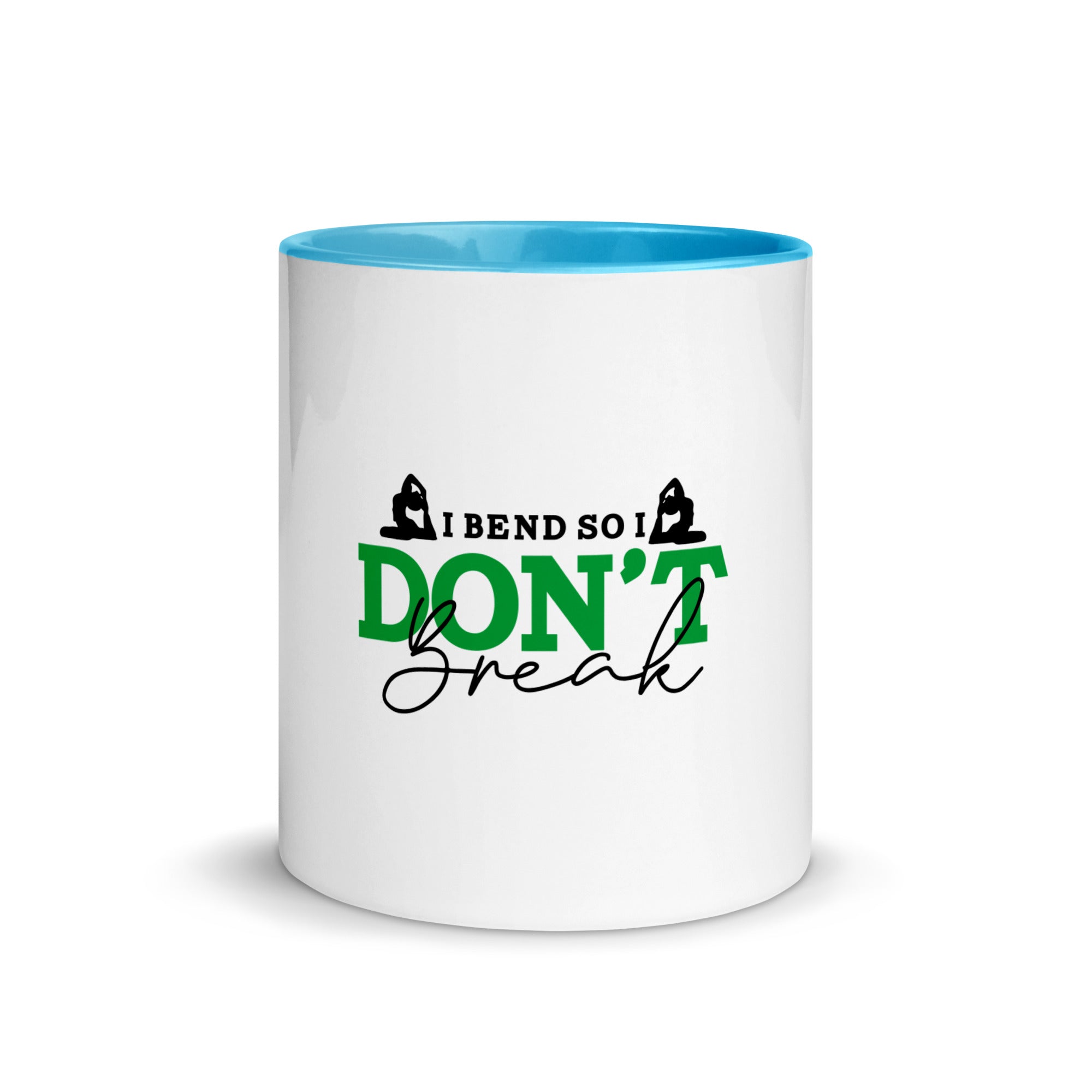 I BEND SO I DON'T BREAK - Mug with Color Inside